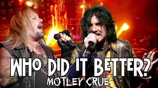 MOTLEY CRUE - Replacement Singers - Who Did It Better? Vince Neil - John Corabi