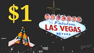 $1 + CHEAPEST drinks on the Las Vegas Strip (2023)