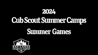 2024 Cub Scout Summer Camps Webinar