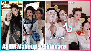 Jannatul☘️Mitsuisen✨Aesthetic ASMR Makeup &Skincare Routine✨Satisfying skincare asmr compilation🌿350