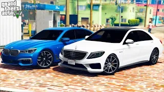 РЕАЛЬНАЯ ЖИЗНЬ В GTA 5 - КУПИЛИ MERCEDES S63 AMG И BMW M760! ДРАГ НА ТРАССЕ! 🌊ВОТЕР