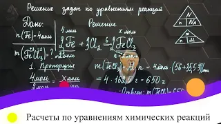 Расчеты по уравнениям химических реакций. 2 часть. 8 класс.