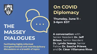 Massey Dialogues: On Covid Diplomacy