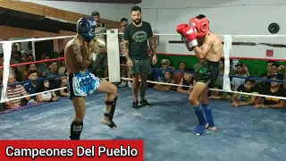 🥊Maximiliano Ezequiel Vs Alfredo Bracamonte - K1 - AMATEUR - Campeones Del Pueblo - Siempre Humilde