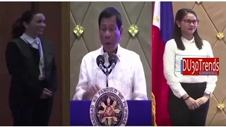 Funny Moments: Pres. Duterte Introduces his aide and nurse