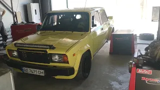 Lada 16v turbo J - dyno test