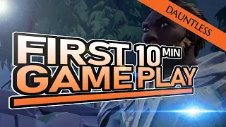 Dauntless - PS4 - First 10 Minutes of Gameplay