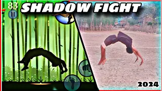 Shadow Fight Stunts In Real Life(Parkour, Flips & Tricks!) 2024