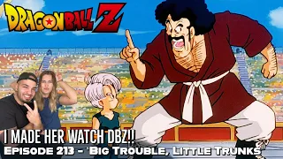 TRUNKS ONE PUNCHES THE CRAP OUT OF HERCULE! SHIN & KIBITO APPEAR! Girlfriend's Reaction DBZ Ep. 213