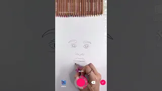 New TikTok Drawing Transition Tutorial #shorts