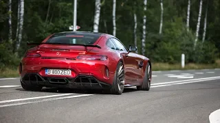 Mercedes AMG GT R with Fi Exhaust System - LOUD Revs, Accelerations & Crackles !