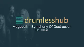 Megadeth - Symphony Of Destruction - Drumless Music