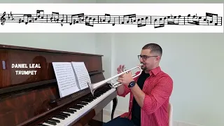 Arban's Complete Conservatory Method for Trumpet - #24- Single tongue - Daniel Leal Trompete