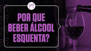 Por que beber álcool esquenta?