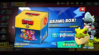 BOX!!! LEGENDARY NEW BRAWLER!! | LEGENDARY CREDITS | 20 NEW BRAWLER | BRAWL STARS