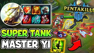 The Story of how Super Tank Master Yi got a 1v5 PENTAKILL!