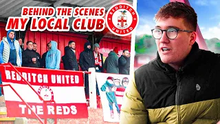 BEHIND THE SCENES AT MY LOCAL NON-LEAGUE FOOTBALL CLUB!