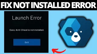 How To Fix Easy Anti-Cheat Not Installed Error - Working