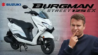 SUZUKI BURGMAN STREET 125 EX MOTORRAD ROLLER 125CCM TEST