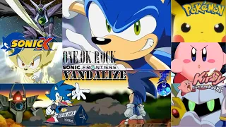 [AMV] Sonic Singing "Vandalize" by: ONE OK ROCK | Featuring Pokemon & Kirby