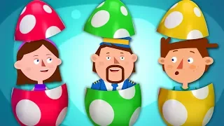 Easter Eggs Toys | Learning Videos for Kids | Captain Discovery