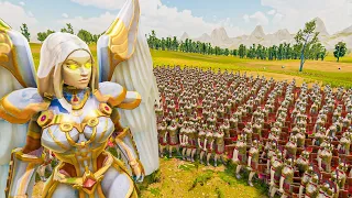 ANGEL GENERAL vs 1 MILLION URUK HAI | Ultimate Epic Battle Simulator 2 UEBS 2