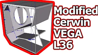 PLAN Modified Cerwin VEGA L36 SUBWOOFER Super HARD BASS