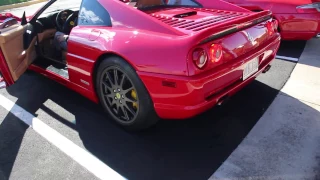 LOUD Ferrari F355 Revs and Accelerations w/ Capristo Exhaust