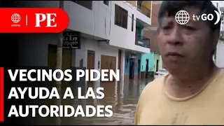 Heavy rains flood streets in Pacasmayo | Primera Edición | News Peru