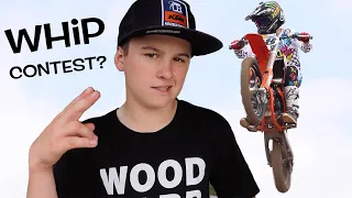SUPERMINI WHIP CONTEST ON HUGE TRIPLE?!? UNDERGROUND MX TRACK in TEXAS!