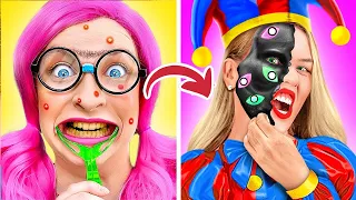 The Amazing Digital Circus Makeover: Nerd Girl Becomes Pomni! 🎪 * My Cat Saved Digital Circus*