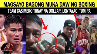 Magsayo Bagong Muka Daw Ng Boxing,Team Casimero Nagpakita Ng Tunay Na Dollar,Lontayao Tumira Nanaman