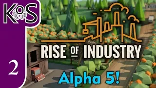 Rise of Industry Ep 2: OUR OWN WATER - EXCLUSIVE! (Alpha 5) - Let's Play, Gameplay