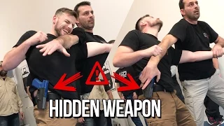 WARNING! ALWAYS STAY VIGILANT OF HIDDEN WEAPONS - FRED MASTRO