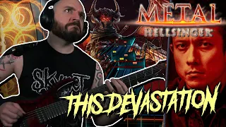 METAL HELLSINGER - MATT HEAFY and Two Feathers - This Devastation | Rocksmith Metal Gameplay