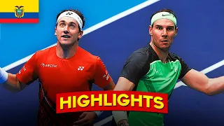 Nadal vs. Ruud ● Ecuador Exhibition 2022 (Highlights)