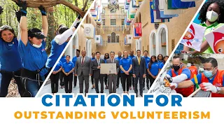 Intl.  WeLoveU Foundation Receive Citation