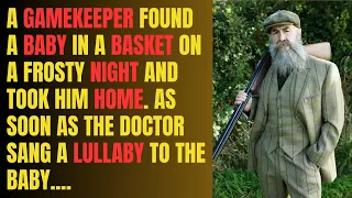 A Gamekeeper Found a Baby in a Basket on a Frosty Night and Took Him Home.When He Heard the Lullaby…