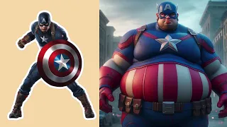 Fat avengers,justice league,dark heros##avengers #justice league#darkheros#marvel#fat#superhéroes