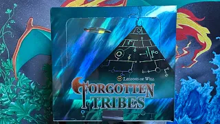 Legions of Will Forgotten Tribes booster box opening 1/2