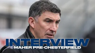 INTERVIEW | Kevin Maher pre-Chesterfield