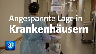 Steigende Corona-Zahlen belasten Krankenhäuser