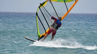 Windsurfing Duck Gybe #14