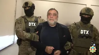 Azerbaijan shows footage of former top Karabakh official Vardanyan after detention