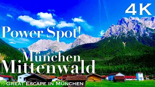 Mittenwald:　Hidden Gem of the Alps Power Spot!【Day Trip from Munich Bavaria Germany】