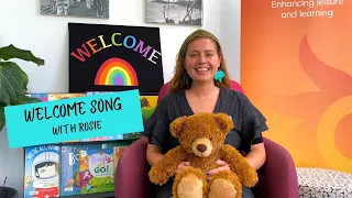 The Welcome Song with Rosie - Songs and Story Time at the Library