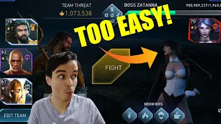 Zatanna Is The Easiest Final Boss In Injustice 2 Mobile
