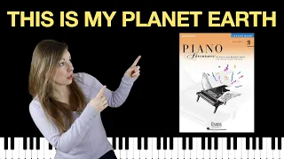 This is My Planet Earth (Piano Adventures Level 2B Lesson Book)