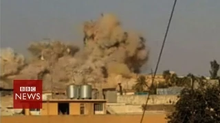 Isis blows up Iraq shrine- BBC News