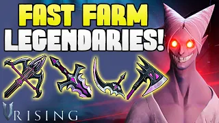 Fast V Rising Legendary Weapons Farm / Best Weapon Farm 2023 Glitch, Tricks, Bug, Exploit